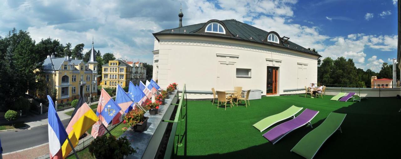 蒙蒂Spa酒店 Františkovy Lázně 外观 照片